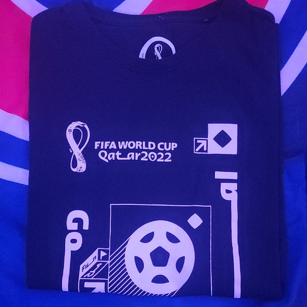 FIFA World Cup Qatar 2022 Kids T-Shirt - Navy